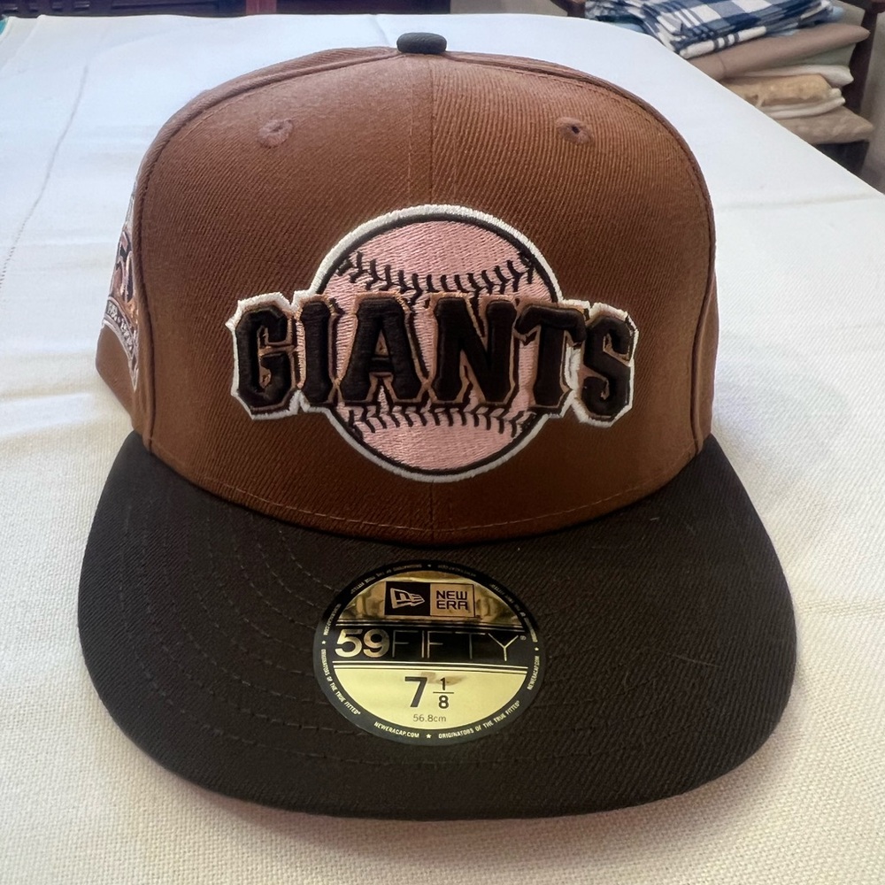 San Francisco giants 7 1/8 Brown and Black Giants Baseball Cap